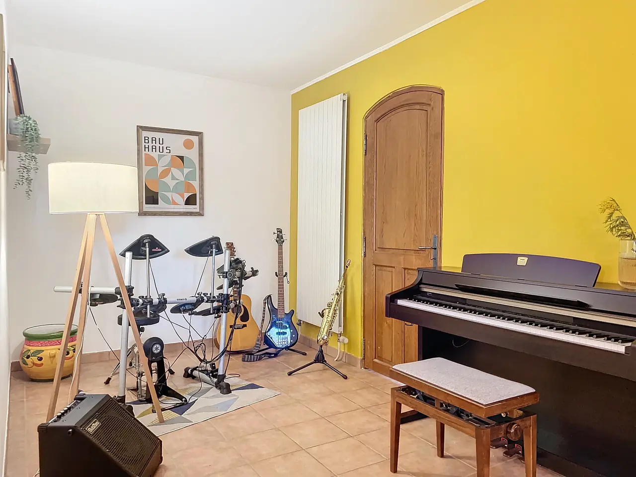 Instruments de musique et jeux au Domaine de l'Issole